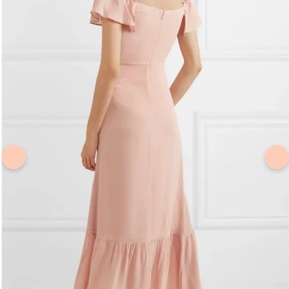 Reformation Butterfly Dress Size 0 Pink - Picture 2 of 3